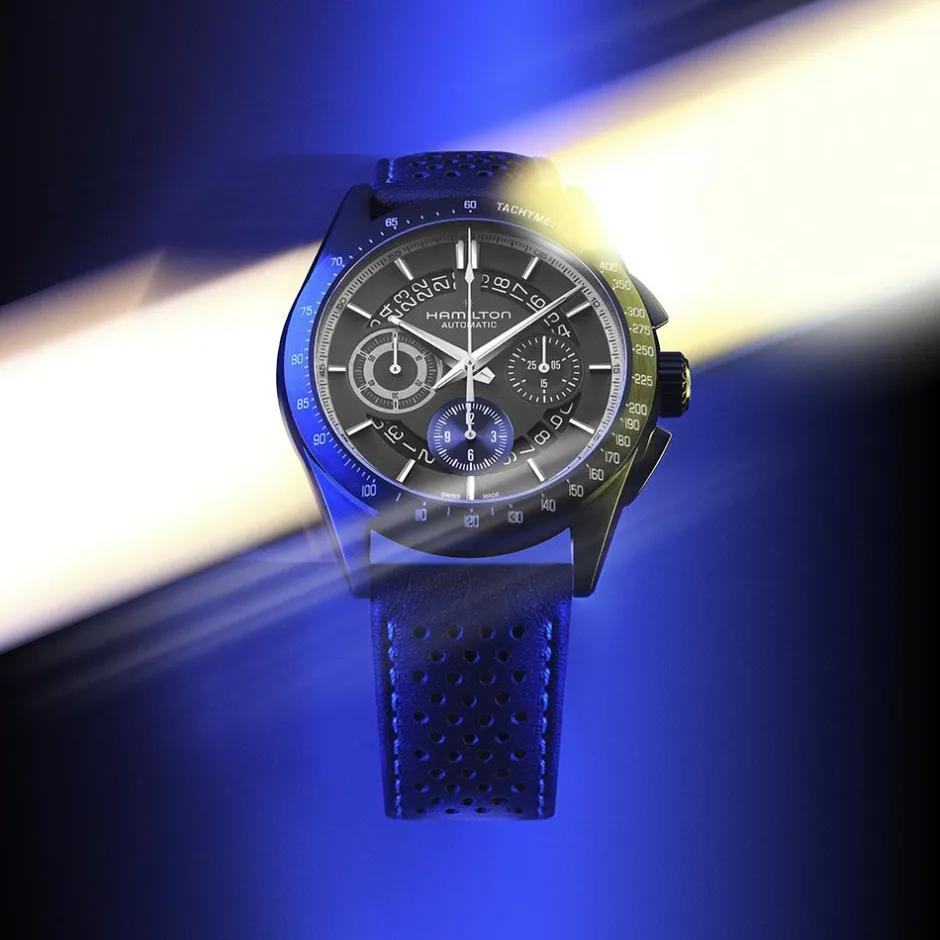 Outlet Hamilton Jazzmaster Performer 42mm H36646780 Uomo Orologi Hamilton Uomo