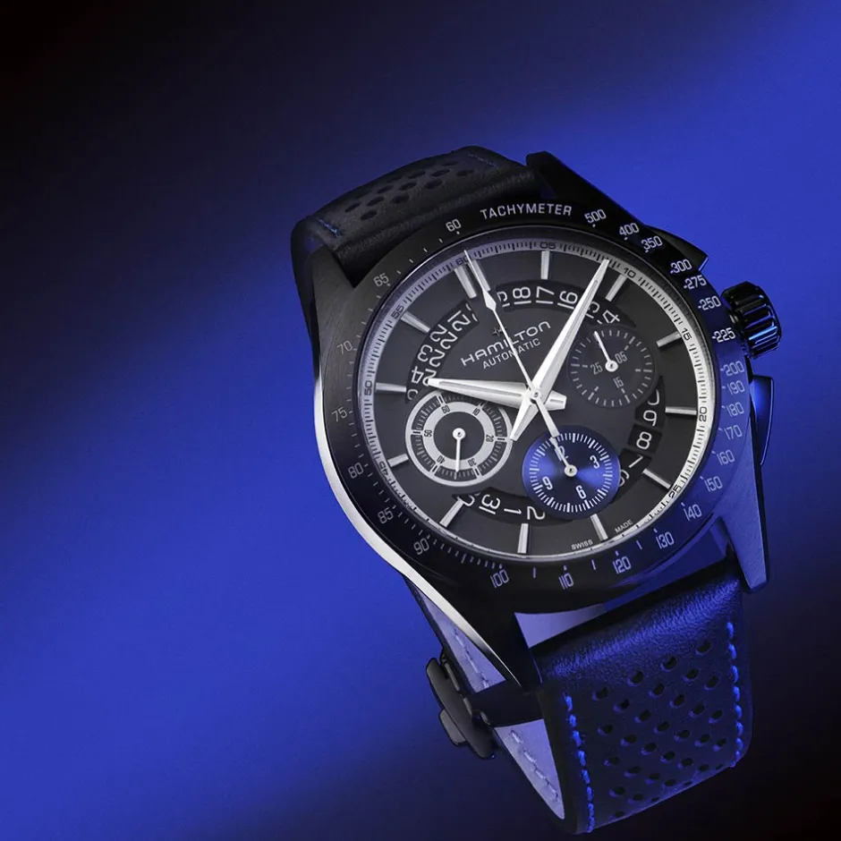 Outlet Hamilton Jazzmaster Performer 42mm H36646780 Uomo Orologi Hamilton Uomo