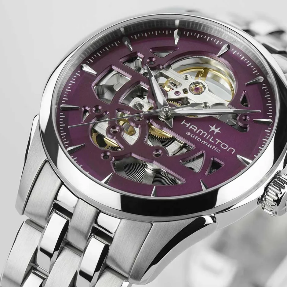Sale Hamilton Jazzmaster Skeleton Lady 36mm H32265101 Donna Orologi Hamilton Donna