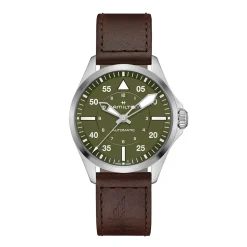 Discount Hamilton Khaki Aviation Pilot 39mm H76305560 Uomo Orologi Hamilton Uomo