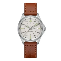 Clearance Hamilton Khaki Aviation Pilot 42mm H64635550 Uomo Orologi Hamilton Uomo