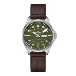 New Hamilton Khaki Aviation Pilot 42mm H64635560 Uomo Orologi Hamilton Uomo
