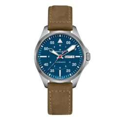 Outlet Hamilton Khaki Aviation Pilot Air Glaciers 42mm H64655941 Uomo Orologi Hamilton Uomo