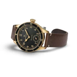 Discount Hamilton Khaki Aviation Pilot Pioneer Bronze 43mm H76709530 Uomo Orologi Hamilton Uomo