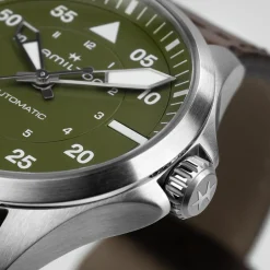 Discount Hamilton Khaki Aviation Pilot 39mm H76305560 Uomo Orologi Hamilton Uomo