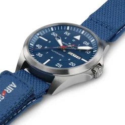 Outlet Hamilton Khaki Aviation Pilot Air Glaciers 42mm H64655941 Uomo Orologi Hamilton Uomo