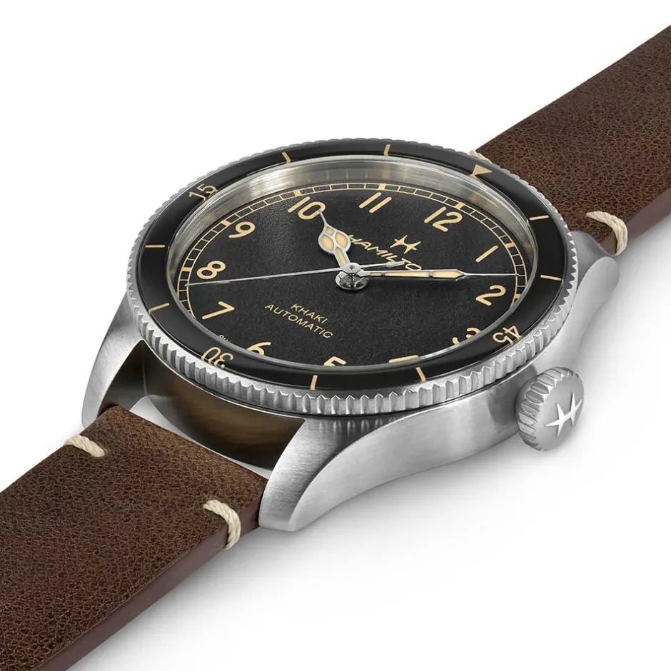 Best Hamilton Khaki Aviation Pilot Pioneer 38mm H76205530 Uomo Orologi Hamilton Uomo