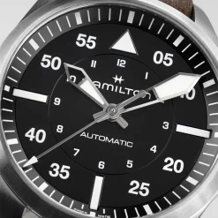 Clearance Hamilton Khaki Aviation Pilot 39mm H76305530 Uomo Orologi Hamilton Uomo