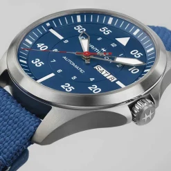 Outlet Hamilton Khaki Aviation Pilot Air Glaciers 42mm H64655941 Uomo Orologi Hamilton Uomo