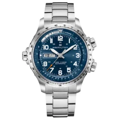 Best Hamilton Khaki Aviation X-Wind Day Date 45mm H77765141 Uomo Orologi Hamilton Uomo
