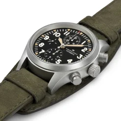 Sale Hamilton Khaki Field Auto Chrono 44mm H71706830 Uomo Orologi Hamilton Uomo