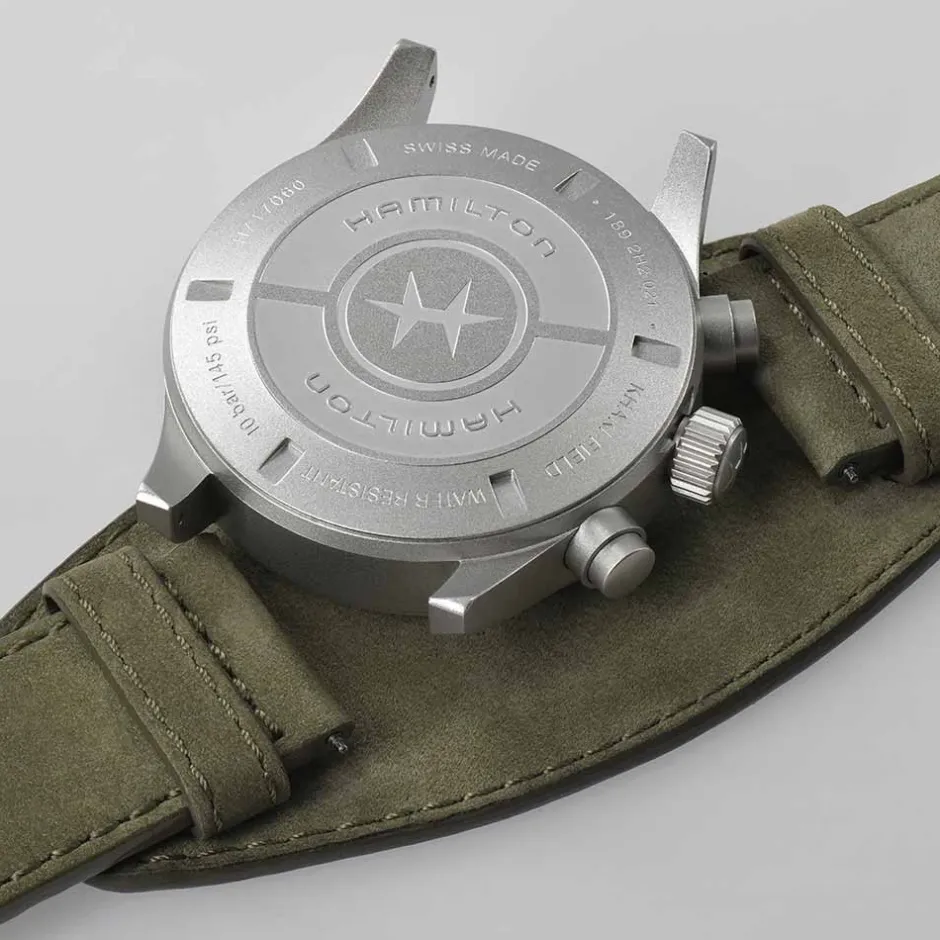 Sale Hamilton Khaki Field Auto Chrono 44mm H71706830 Uomo Orologi Hamilton Uomo