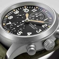 Sale Hamilton Khaki Field Auto Chrono 44mm H71706830 Uomo Orologi Hamilton Uomo