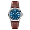 Best Hamilton Khaki Field Blu 38mm H70455540 Uomo Orologi Hamilton Uomo