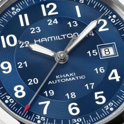 Best Hamilton Khaki Field Blu 42mm H70605140 Uomo Orologi Hamilton Uomo