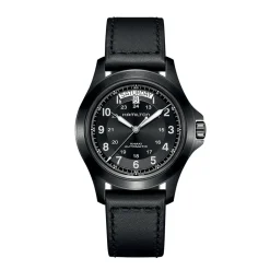 Discount Hamilton Khaki Field King Auto 40mm H64465733 Uomo Orologi Hamilton Uomo