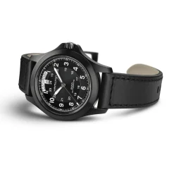 Discount Hamilton Khaki Field King Auto 40mm H64465733 Uomo Orologi Hamilton Uomo