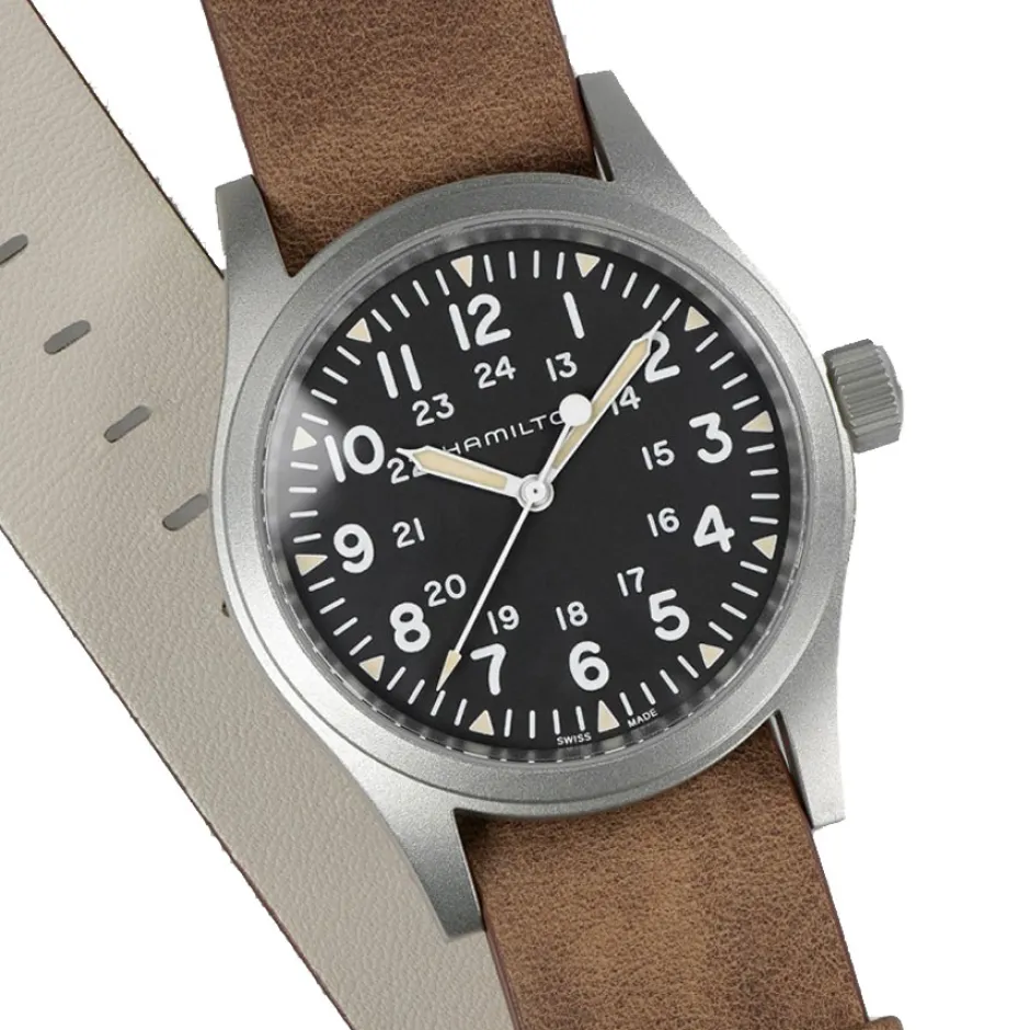 Online Hamilton Khaki Field Mechanical 38mm H69439531 Uomo Orologi Hamilton Uomo