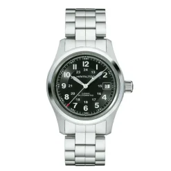 Clearance Hamilton Khaki Field Nero 38mm H70455133 Uomo Orologi Hamilton Uomo