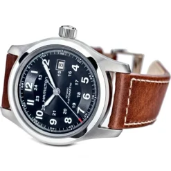 Sale Hamilton Khaki Field Nero 42mm H70555533 Uomo Orologi Hamilton Uomo