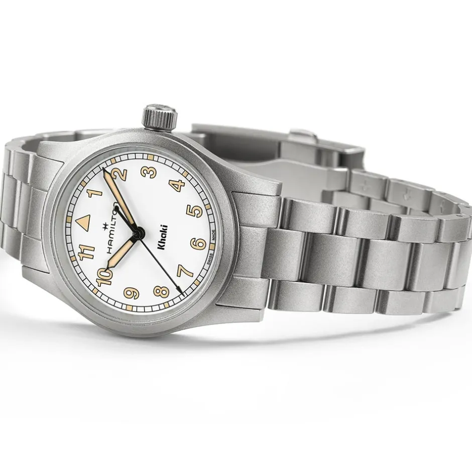 Outlet Hamilton Khaki Field Quartz 33mm H69301110 Donna Orologi Hamilton Donna | Orologi Hamilton Uomo