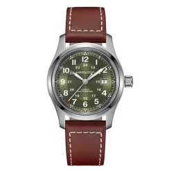 Discount Hamilton Khaki Field Verde 42mm H70605560 Uomo Orologi Hamilton Uomo