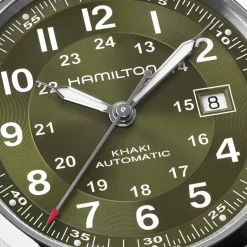 Online Hamilton Khaki Field Verde 42mm H70605160 Uomo Orologi Hamilton Uomo