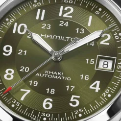 Outlet Hamilton Khaki Field Verde 38mm H70455160 Uomo Orologi Hamilton Uomo