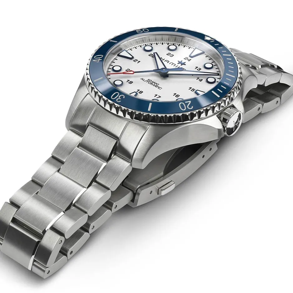 Clearance Hamilton Khaki Navy Scuba 43mm H82505150 Uomo Orologi Hamilton Uomo