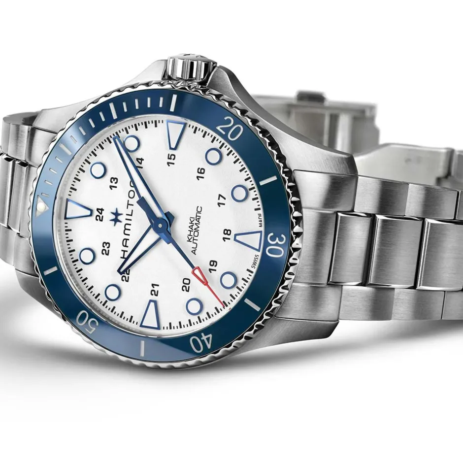 Clearance Hamilton Khaki Navy Scuba 43mm H82505150 Uomo Orologi Hamilton Uomo