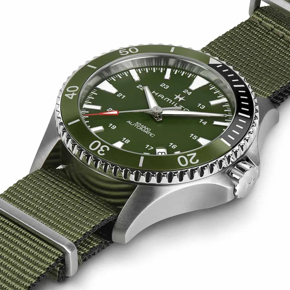 Sale Hamilton Khaki Navy Scuba 40mm H82375961 Uomo Orologi Hamilton Uomo