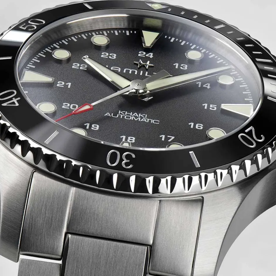Sale Hamilton Khaki Navy Scuba 43mm H82515130 Uomo Orologi Hamilton Uomo