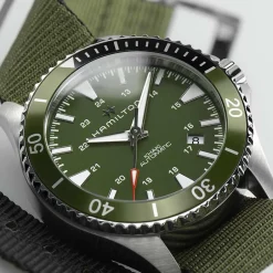 Sale Hamilton Khaki Navy Scuba 40mm H82375961 Uomo Orologi Hamilton Uomo