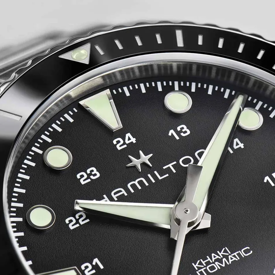 Sale Hamilton Khaki Navy Scuba 43mm H82515130 Uomo Orologi Hamilton Uomo