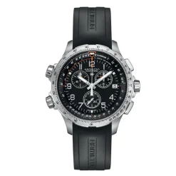 Discount Hamilton Khaki X-Wind GMT Chrono 46mm H77912335 Uomo Orologi Hamilton Uomo