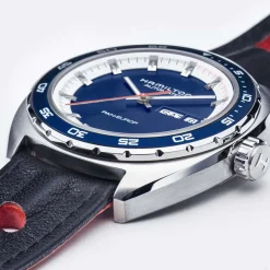 Best Hamilton Pan Europ Blu 42mm H35405741 Uomo Orologi Hamilton Uomo