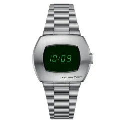 Sale Hamilton PSR Digital Quartz Led Verde H52414131 Uomo Orologi Hamilton Uomo