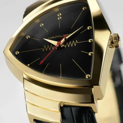Sale Hamilton Ventura Quartz Gold Limited Edition H24311730 Donna Orologi Hamilton Donna | Orologi Hamilton Uomo