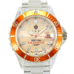 Outlet Ike Donna The Lifestyle Madreperla Arancio Uomo Outlet Orologi