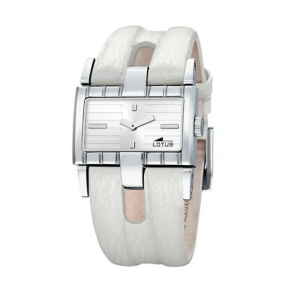 Best Lotus Donna Acciaio e Pelle Bianca Uomo Outlet Orologi