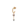 Sale Mono Orecchino Rue des Mille Cerchietto Freccia Rosa Gioielli Rue Des Mille
