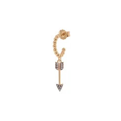 Sale Mono Orecchino Rue des Mille Cerchietto Freccia Rosa Gioielli Rue Des Mille