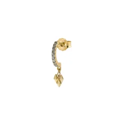 Outlet Mono Orecchino Rue des Mille Stardust Magnetica Cuore Matto Gioielli Rue Des Mille