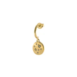 Discount Mono Orecchino Rue des Mille Fascetta Pasticca Giallo Gioielli Rue Des Mille