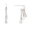 Fashion Orecchini Amen Portafortuna Pendenti in Argento Gioielli Amen | Outlet Gioielli