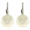 Best Orecchini in Oro Bianco con Perle Coltivate d’Acqua Dolce 7-7,5 mm. Gioielli Con Perle