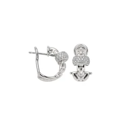 Best Orecchini Fope Collezione Eka in Oro Bianco con Diamanti Gioielli Fope