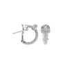 Clearance Orecchini Fope Collezione Prima in Oro Bianco e Pave di Diamanti Gioielli Fope