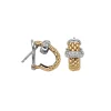 Clearance Orecchini Fope Collezione Vendome in Oro Giallo con Diamanti Gioielli Fope