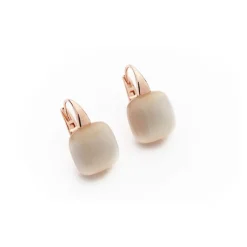 Clearance Orecchini Madi Essenza con Quarzo Idrotermale Beige Gioielli Madi